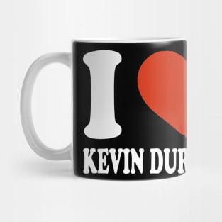 Graphic I Love Durant Personalized Name Sports Mug